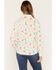 Image #4 - Olive Hill Women's Western Conversational Print Long Sleeve Pearl Button-Down Western Shirt, White, hi-res