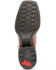 Image #7 - Justin Men's Brandy Bowline Cowhide Leather Western Boot - Broad Square Toe, Brown, hi-res