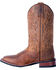 Image #9 - Laredo Women's Anita Western Performance Boots - Broad Square Toe, Tan, hi-res