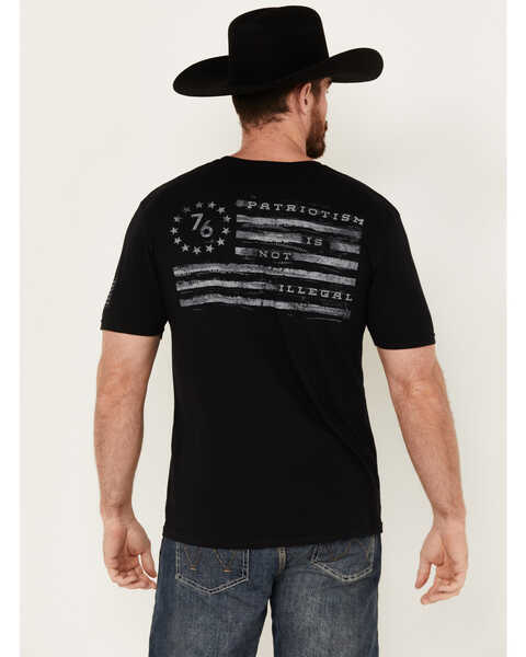 Buckwear Men's Not Illegal Short Sleeve Graphic T-Shirt, Black, hi-res