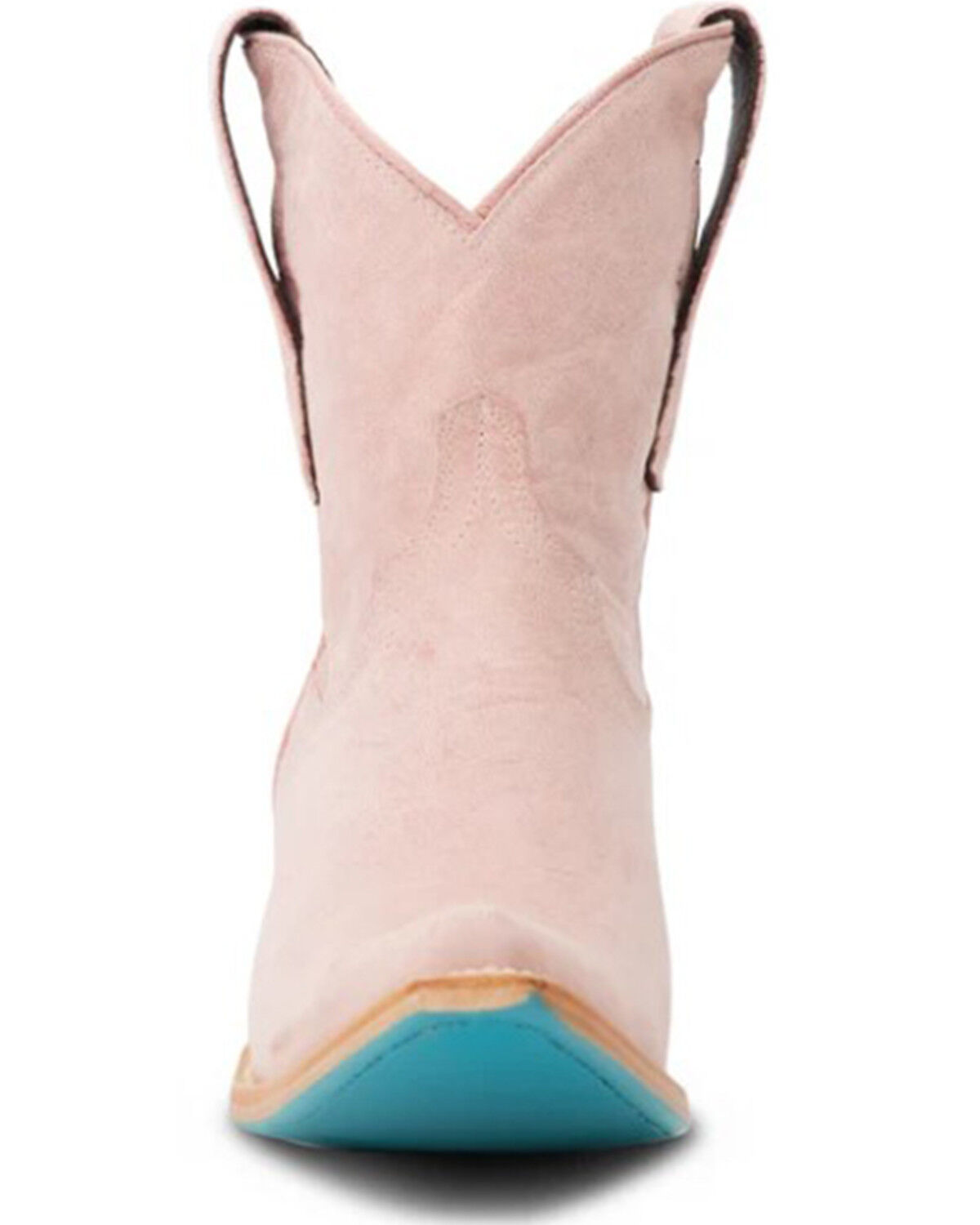 Image #4 - Lane Women's Emma Jane Western Booties - Snip Toe, Blush, hi-res