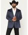 Image #1 - Cody James Men's Twin City Faux Suede Sportcoat, Navy, hi-res