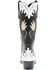 Image #5 - Idyllwind Women's Southern Belle Western Boots - Pointed Toe, Black/white, hi-res