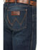 Image #4 - Wrangler Retro Men's 88MWZ Dark Wash Slim Fit Straight Stretch Denim Jeans, Dark Wash, hi-res