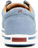 Image #5 - Wrangler By Twisted X Boys' Kicks Casual Shoes - Moc Toe, Blue, hi-res