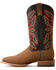 Image #2 - Ariat Men's Sting Roughout Western Boots - Broad Square Toe, Brown, hi-res