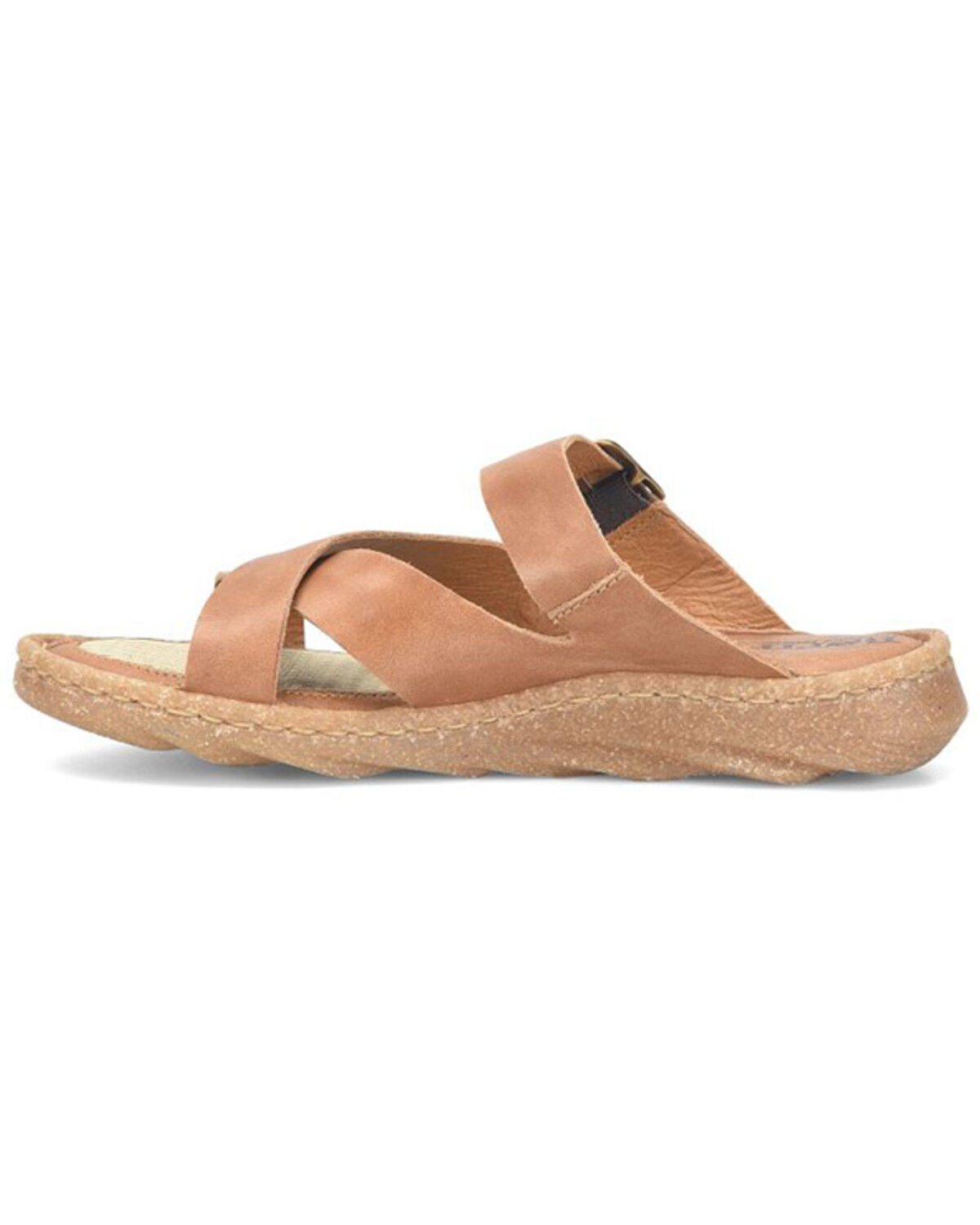 Image #3 - Born Women's Salas Cross Band Sandals, Brown, hi-res