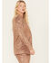 Image #2 - Sadie & Sage Women's Inferno Sequin Blazer, Sand, hi-res