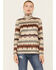 Image #1 - Tasha Polizzi Women's Zuri Southwestern Print Long Sleeve Turtleneck Top, Tan, hi-res