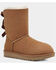 Image #1 - UGG Women's Bailey Bow II Boots - Round Toe , Brown, hi-res