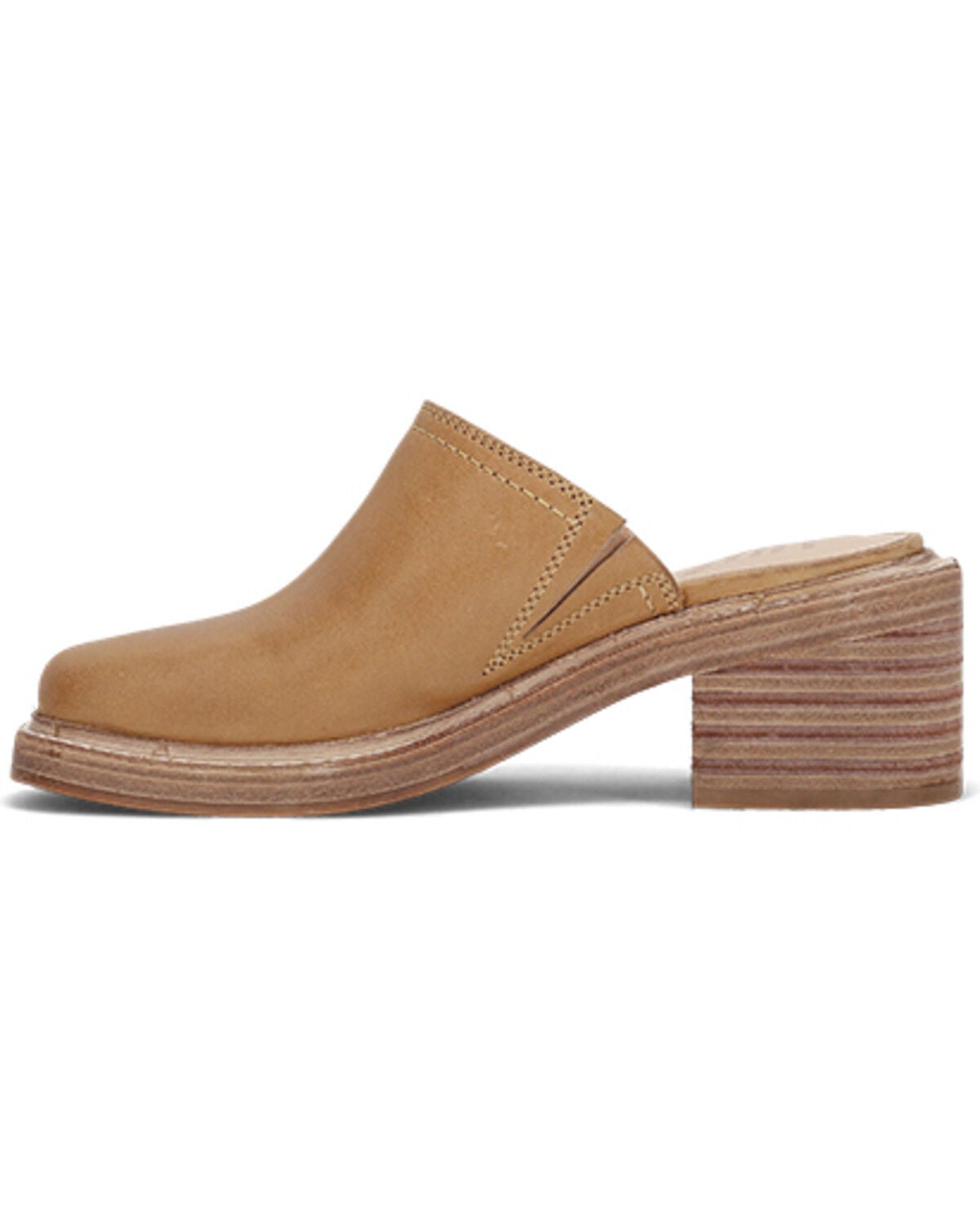 Image #3 - Frye Women's Kate Mules, Brown, hi-res