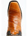 Image #6 - Dan Post Men's Camel Eel Exotic Western Boots - Square Toe , Brown, hi-res