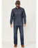 Image #1 - Ariat Men's FR M4 Medium Wash Relaxed Basic Bootcut Jeans, Denim, hi-res