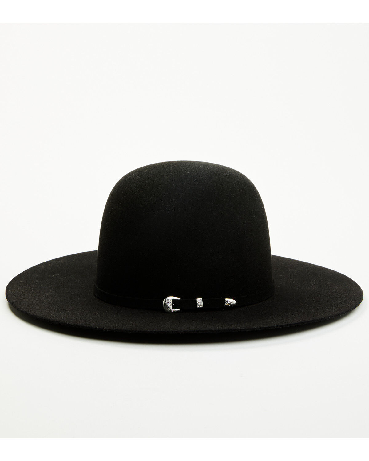 Image #3 - Resistol Midnight 6X Felt Cowboy Hat, Black, hi-res