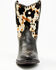 Image #4 - Laredo Women's Carleigh Hair On Hide Western Fashion Booties - Snip Toe, Black, hi-res