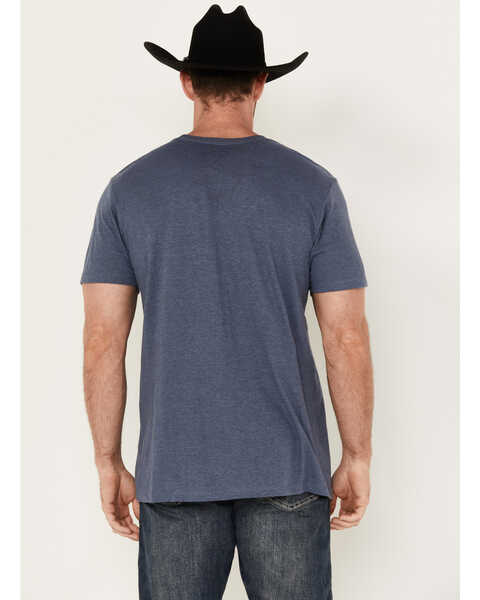 Image #4 - Cody James Men's Star Steer Short Sleeve Graphic T-Shirt, Light Blue, hi-res