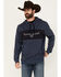 Image #1 - Kimes Ranch Men's Ripon Hooded Sweatshirt, Navy, hi-res