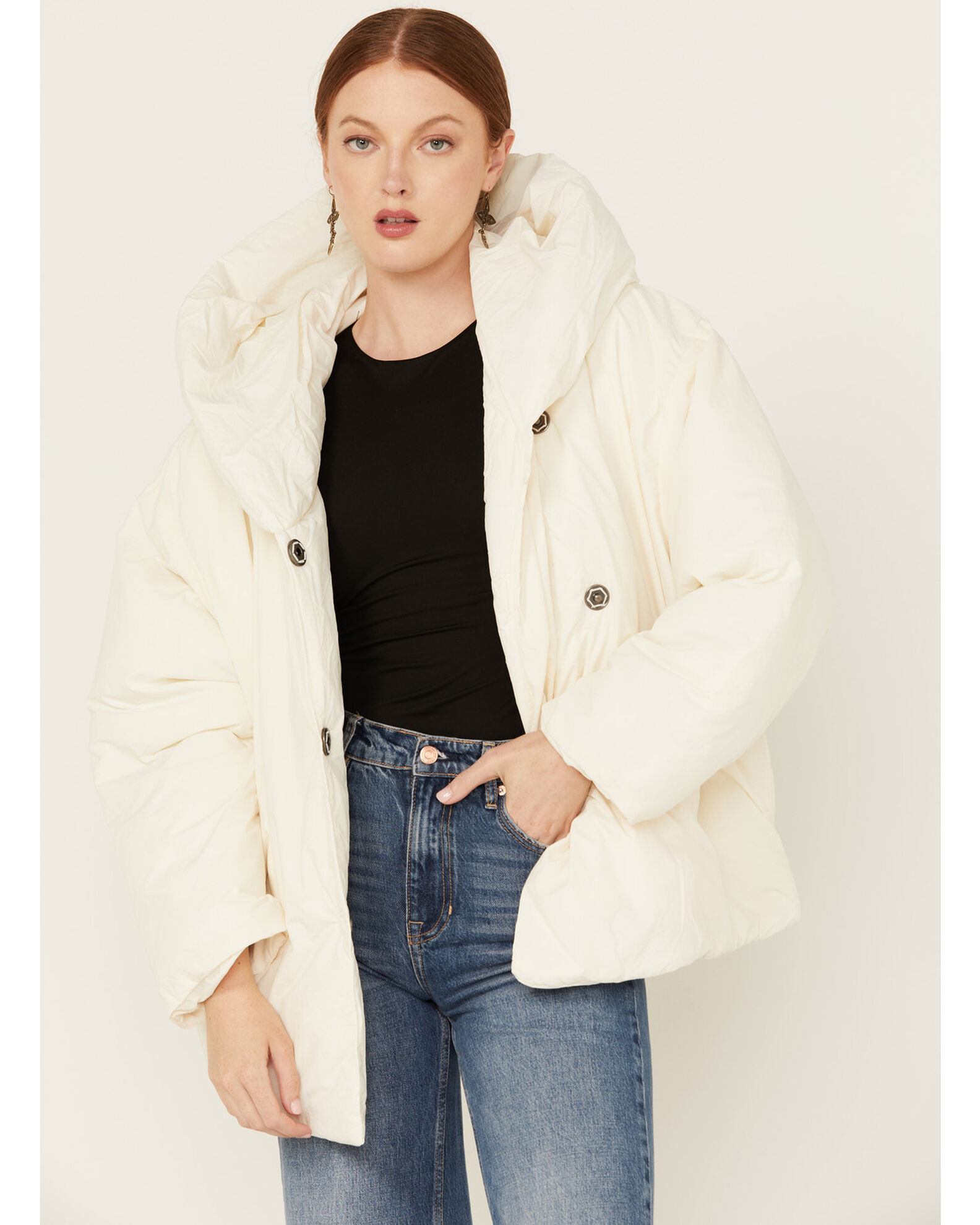 Free people puffy coat clearance