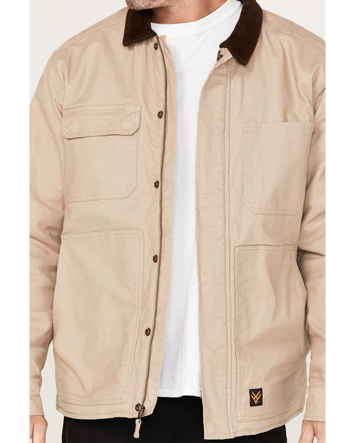 Image #3 - Hawx Men's Weathered Coat, Natural, hi-res