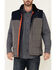 Image #3 - Hawx Men's Gray Colorblock Whistler Insulated Work Vest, Grey, hi-res