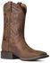 Image #1 - Ariat Men's Sport Outdoor Performance Western Boots - Broad Square Toe, Brown, hi-res