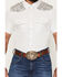 Image #3 - Burlebo Men's Camo Color Block Short Sleeve Snap Performance Western Shirt, Grey, hi-res