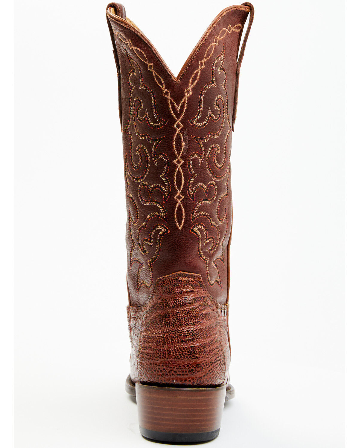 Image #5 - Cody James Men's Exotic Ostrich Western Boots - Round Toe, Red, hi-res