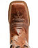 Image #6 - Dan Post Women's Athena Floral Embroidered Western Performance Boots - Broad Square Toe, Tan, hi-res