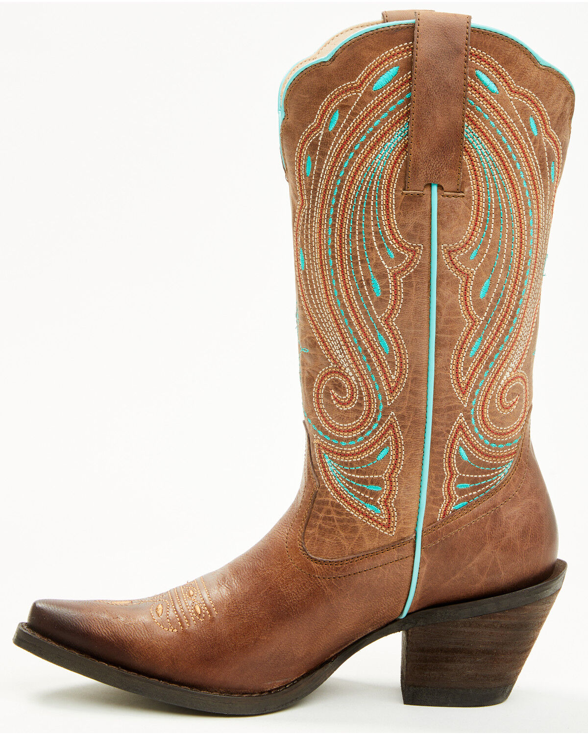 Image #3 - Shyanne Women's Telma Performance Western Boots - Snip Toe, Brown, hi-res
