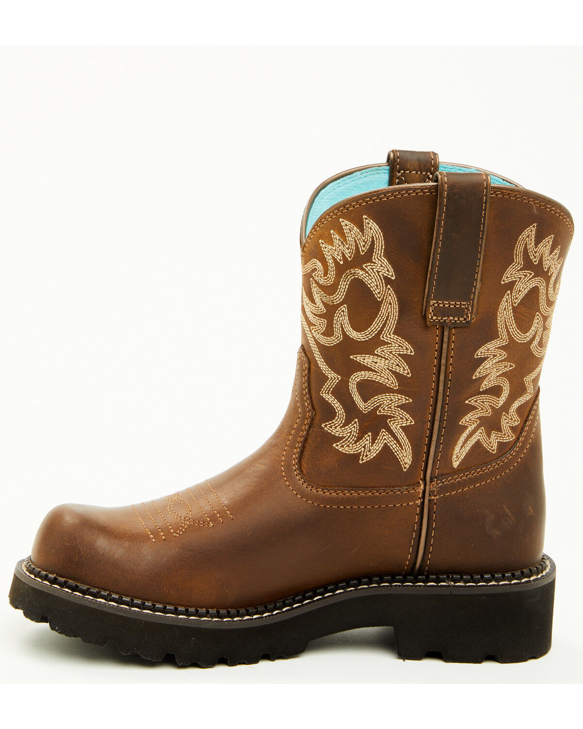 Image #3 - Ariat Women's Fatbaby Western Boots - Round Toe, Brown, hi-res