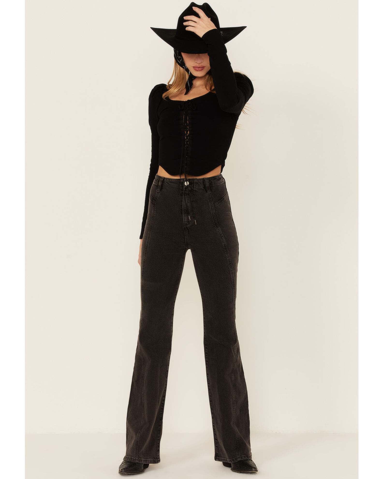 Free People Women's Florence Flare Jeans - Country Outfitter