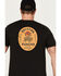 Image #4 - Brixton Men's Rancho Short Sleeve Graphic T-Shirt , Black, hi-res
