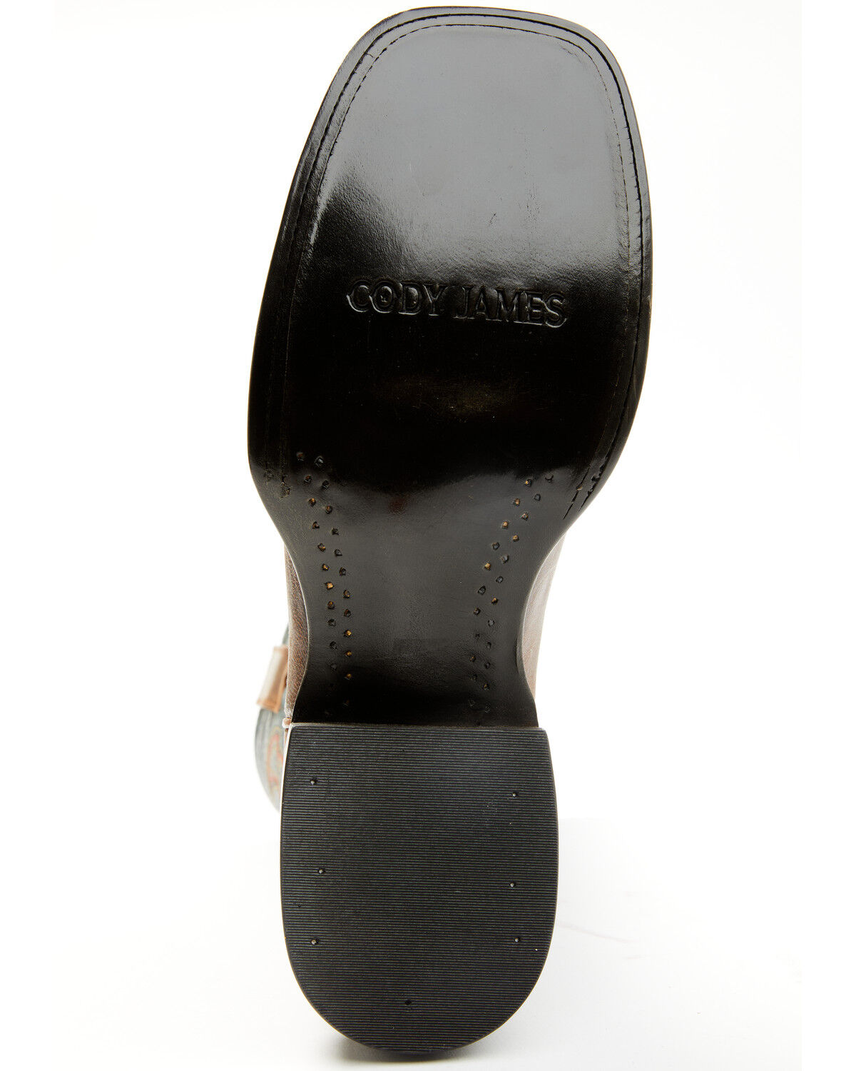 Image #7 - Cody James Men's Mad Cat Western Boots - Broad Square Toe, Black, hi-res