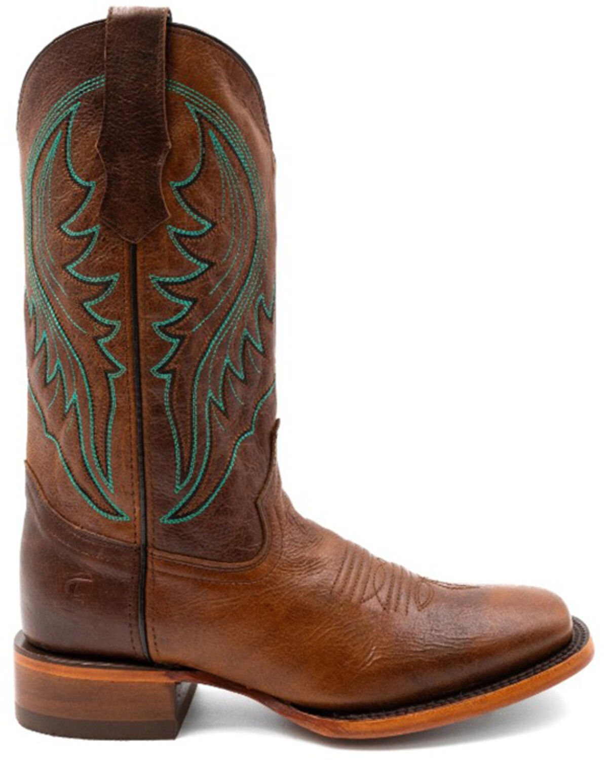 Image #2 - Ferrini Men's Beau Tall Western Boots - Broad Square Toe, Honey, hi-res