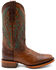 Image #2 - Ferrini Men's Beau Tall Western Boots - Broad Square Toe, Honey, hi-res