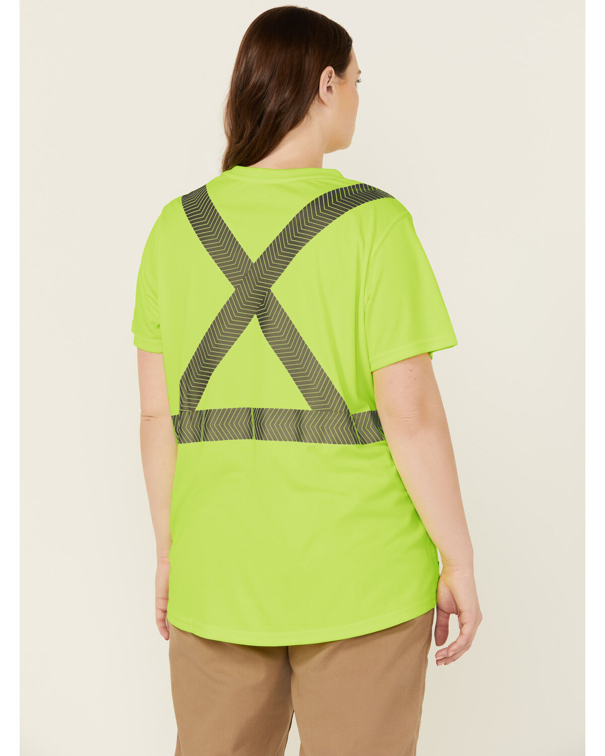 Image #2 - Ariat Women's Rebar Hi-Vis ANSI T-Shirt - Plus, Bright Yellow, hi-res