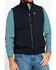 Image #4 - Ariat Men's Logo 2.0 Softshell Zip-Up Vest, Black, hi-res