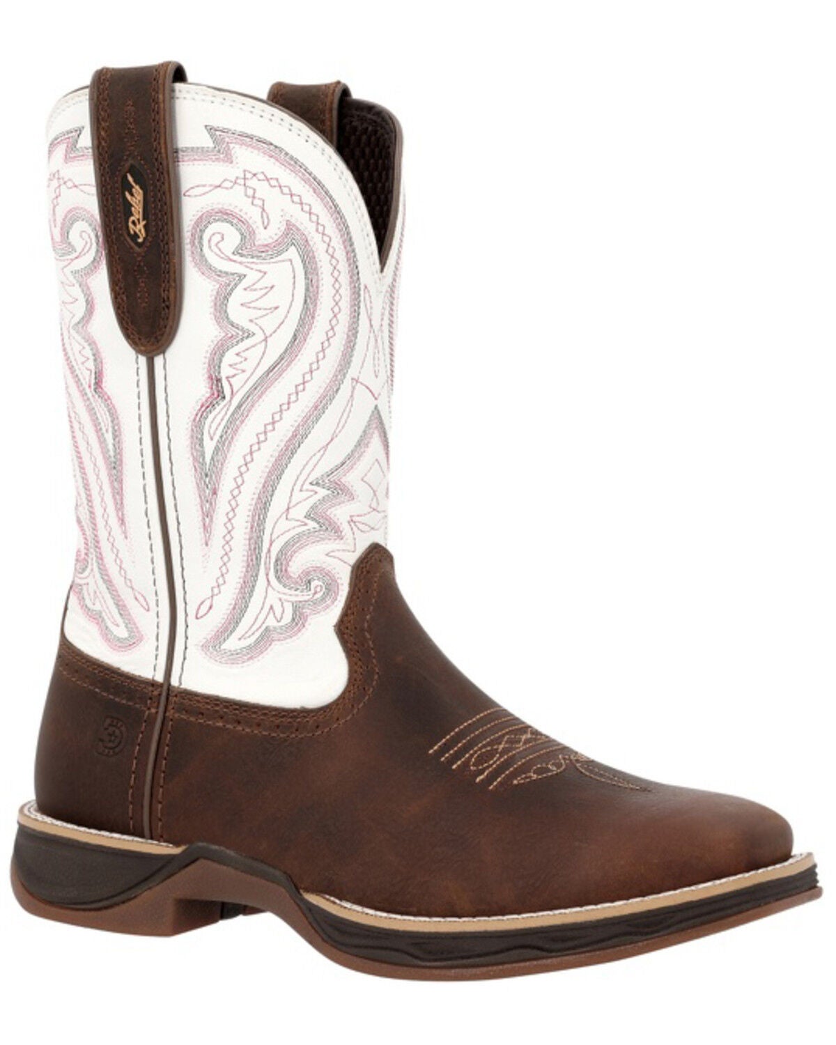 Image #1 - Durango Women's Lady Rebel Ultra-Lite Performance Western Boots - Broad Square Toe, Coffee, hi-res
