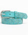 Image #1 - Shyanne Girls' Tempt To Shine Belt, Turquoise, hi-res