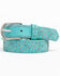 Shyanne Girls' Turquoise Tempt To Shine Belt, Turquoise, hi-res