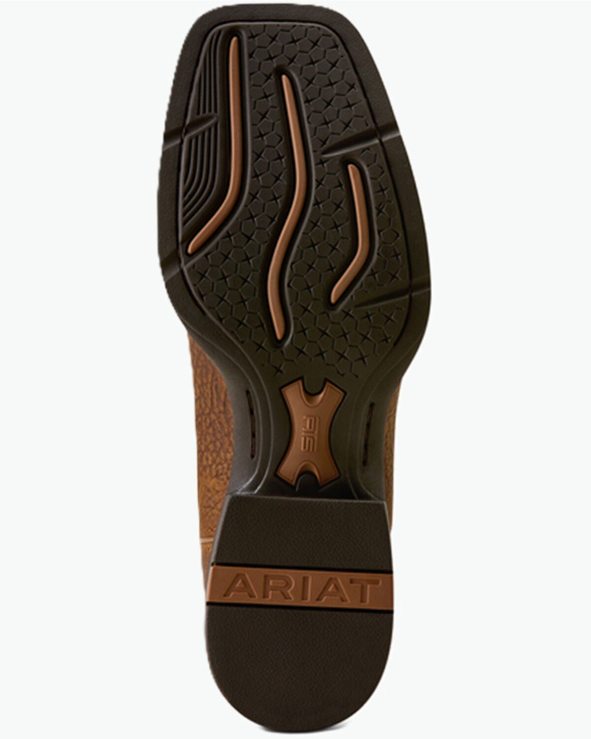 Image #5 - Ariat Men's Sport Sidebet Performance Western Boots - Broad Square Toe, Brown, hi-res