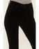 Image #2 - Shyanne Women's Black High Rise Velveteen Stretch Flare Jeans, Black, hi-res