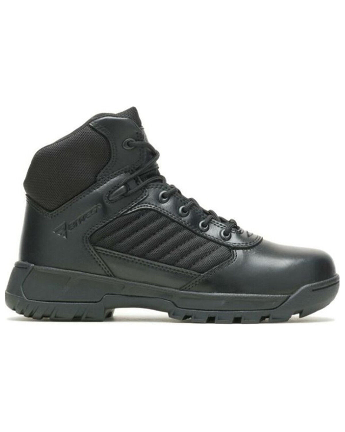 Image #1 - Bates Women's Tactical Sport Black 2 Mid Lace-Up Work Boot - Safety Toe, Black, hi-res