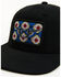 Image #2 - RopeSmart Men's Southwestern Rec Patch Mesh-Back Black Ball Cap, Black, hi-res