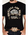 Image #3 - Rock & Roll Denim Men's Armadillo Short Sleeve Graphic T-Shirt, Black, hi-res