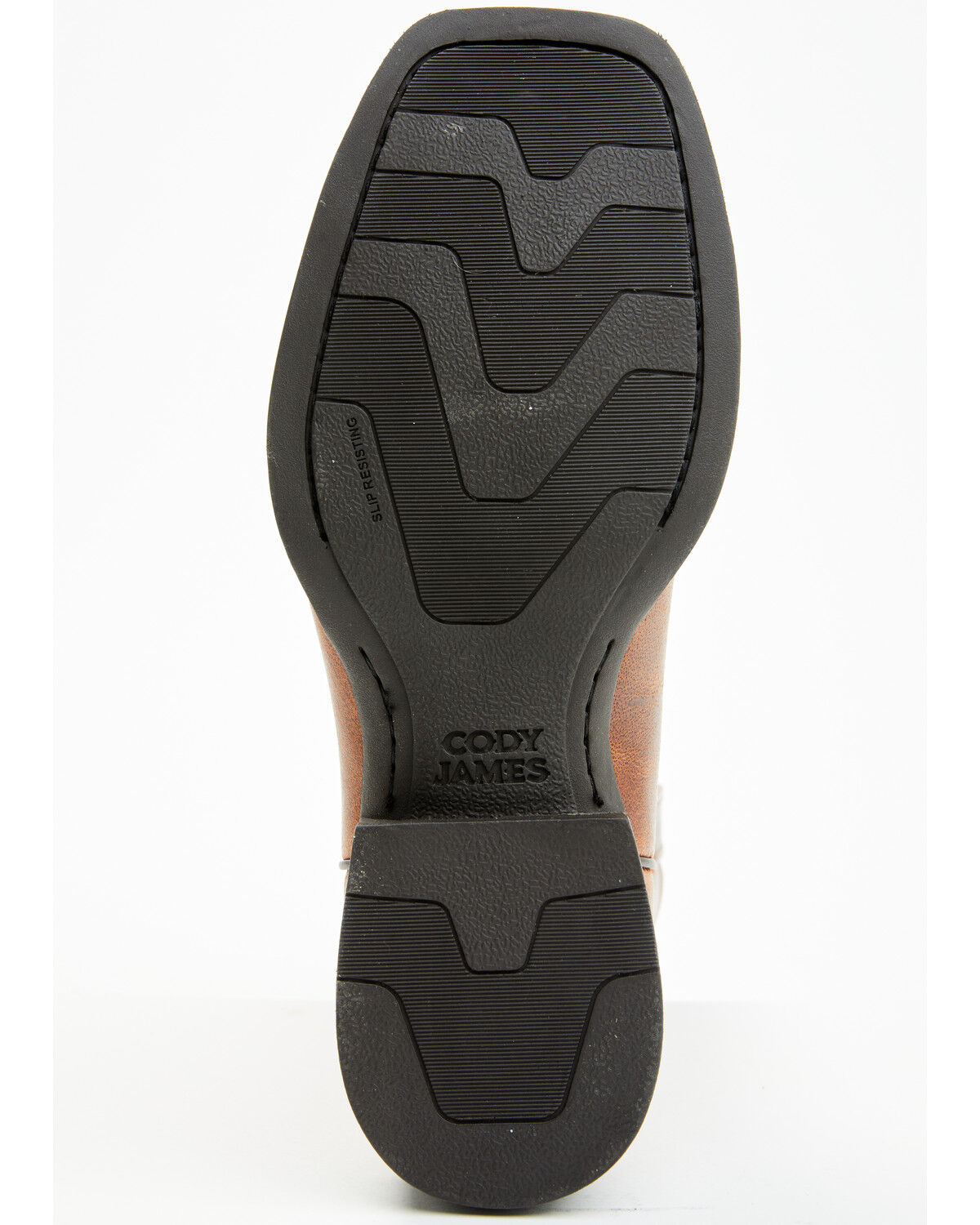 Image #7 - Cody James Men's Ace Performance Western Boots - Broad Square Toe, Brown, hi-res