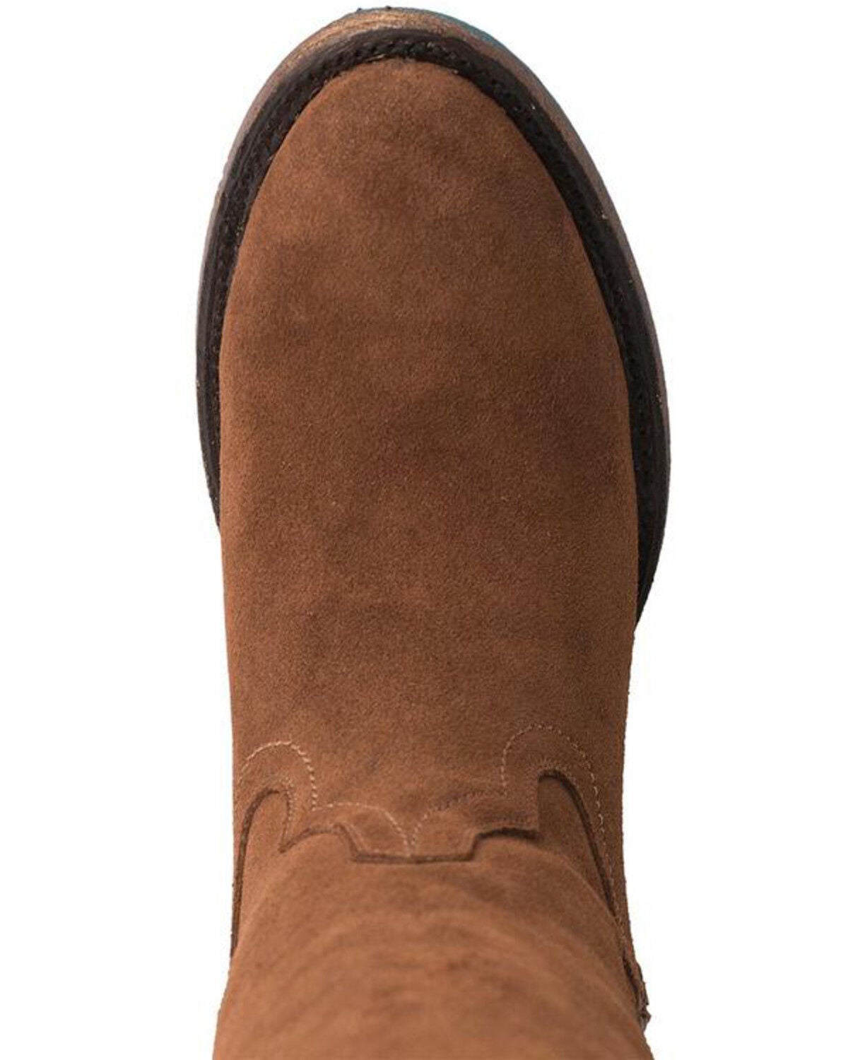 plain brown boots
