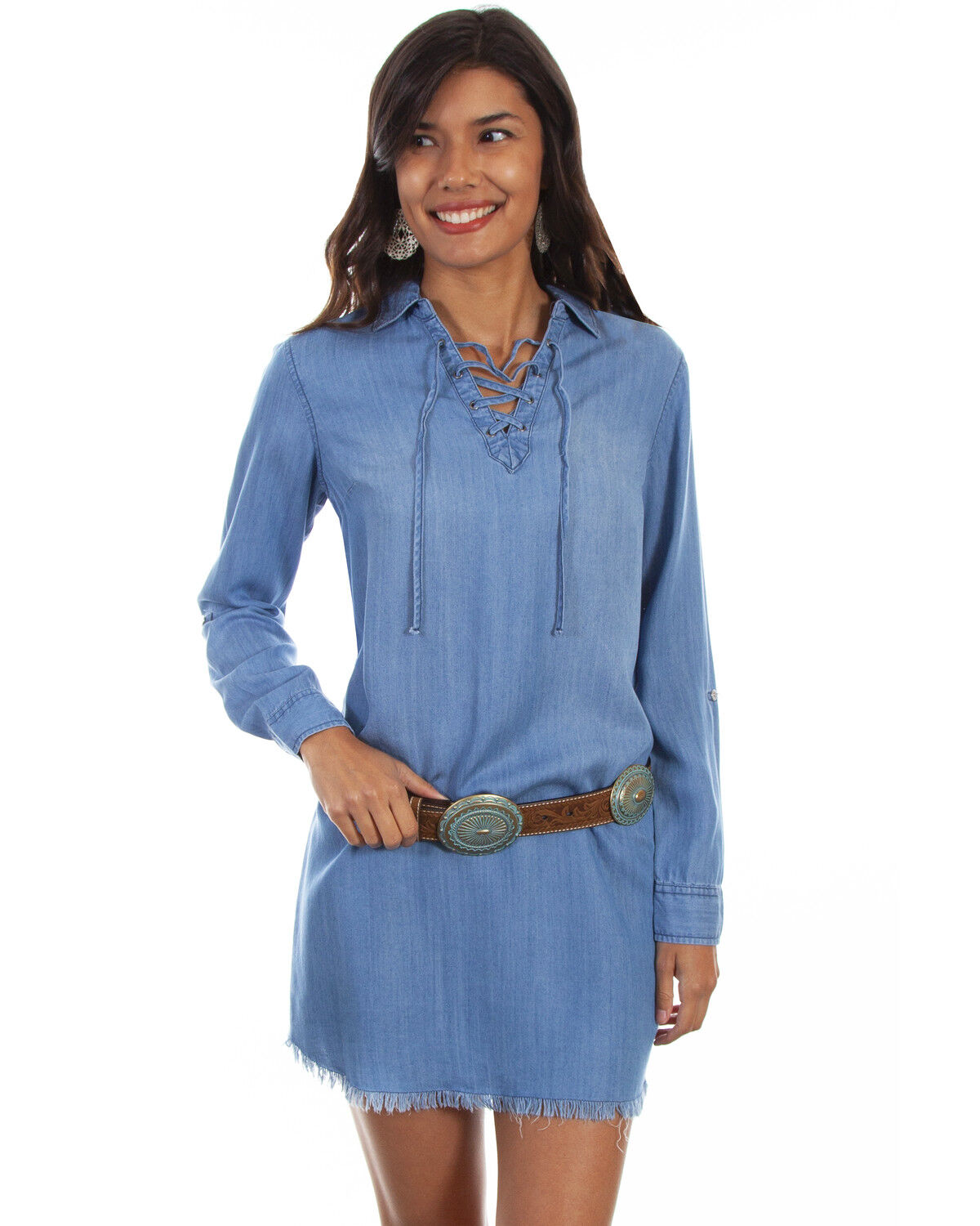 country denim dress