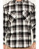 Image #3 - Hawx Men's Christopher Plaid Print Long Sleeve Button-Down Flannel Shirt, Charcoal, hi-res