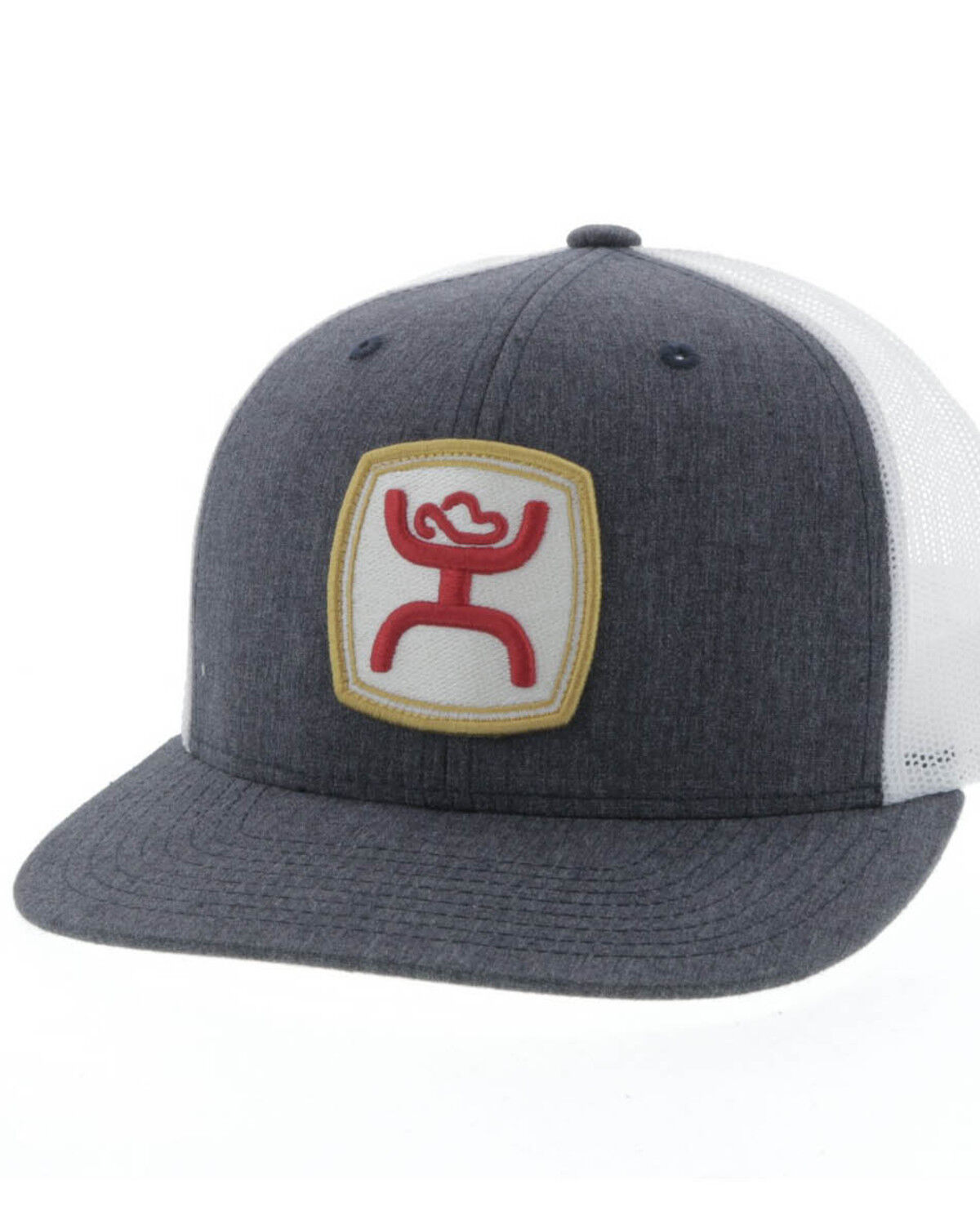 Image #1 - Hooey Men's Zenith Trucker Cap, Grey, hi-res
